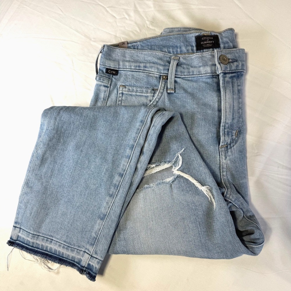 Citizens Of Humanity Emerson Slim Boyfriend Jeans Womens‎ 32X26 Made in USA
